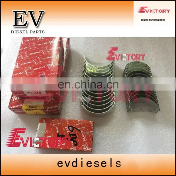 6D95 6D95L Crankshaft Bearing + Con Rod Bearing for Komatsu Excavator photo-2