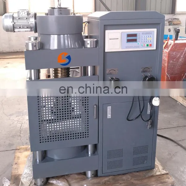 YES-3000D 3000KN Concrete Compression Tester/ Construction Lab Equipment/Hydraulic Cylinder Pressure Test photo-7