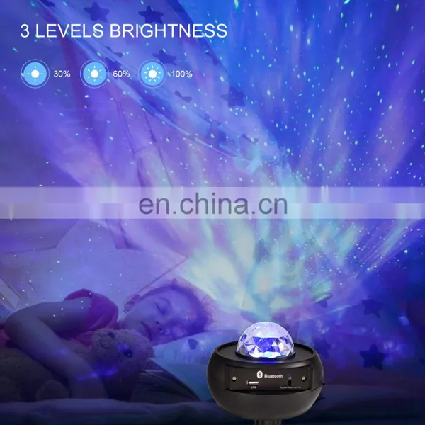 2021 UFO Shape Star Sky Night Lamp Usb Rechargeable Kids Led Night Light Projector for Gifts photo-5
