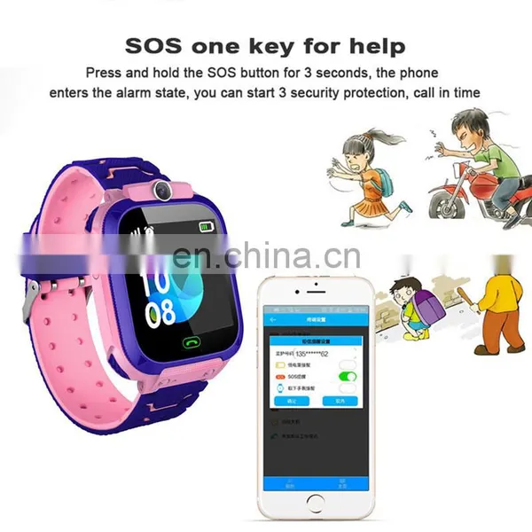 Q12 Kids Smart Watch Anti-Lost Kid 1.44 Inch 380mAh Touch Screen SOS Waterproof Children Sim Smart Watches Kids photo-2