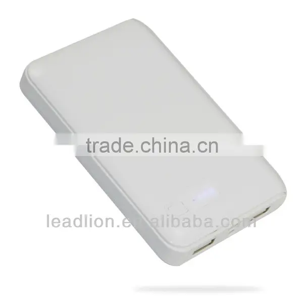 Plastic Case Two USB Phone Charger ED815 13000mAh Super Power Bank External Battery Charger For Mobile Phone photo-3
