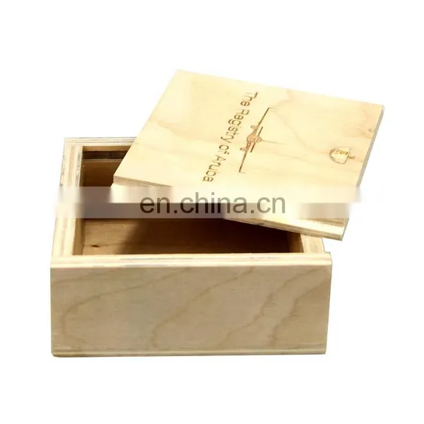 ODM Custom Made Luxury Gift Birch Pine Bamboo Solid Wood Box Jewellery or Trinket Storage Box photo-2