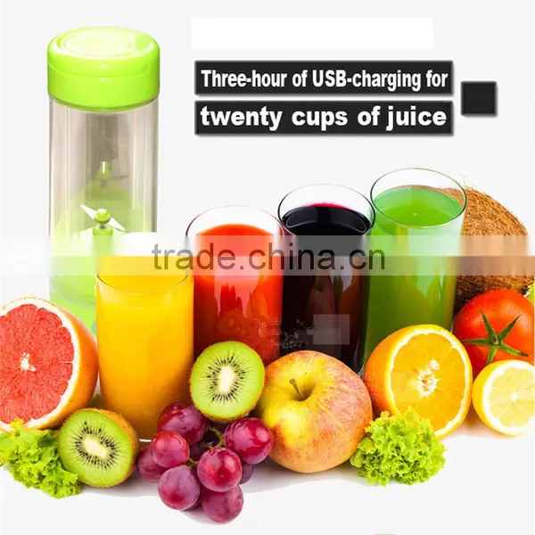 Mini Travel Blender/400ml Travel Juice Blender BPA Free/Multi-functional Fruit Processor Blender photo-5