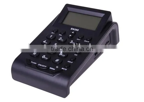 Professional Call Center Communication Dial Pad Headset Telephone With Rj11 Plug Cable photo-6