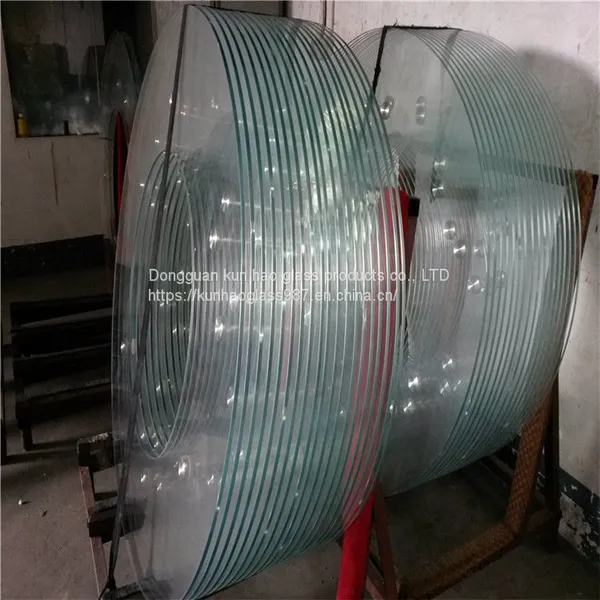 Furniture Glass Processing 8-12 mm Toughened Glass Mesa Fine Grinding photo-5