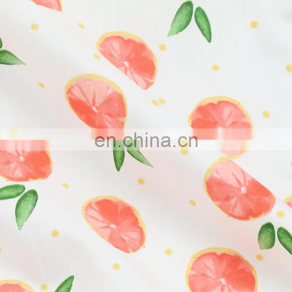 Cartoon Lemon Fabric Distribution 100% Cotton Twill Crib, 100% Cotton Printed Fabric Tablecloth Curtain Fabric photo-4