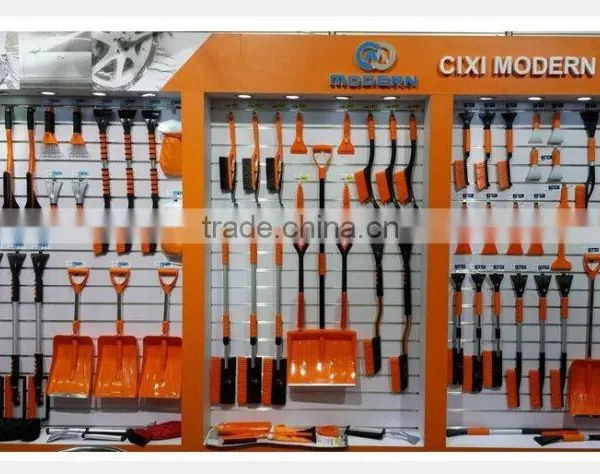 Car Wood Handle Cleaning Brush With Ice Scrapaer photo-3