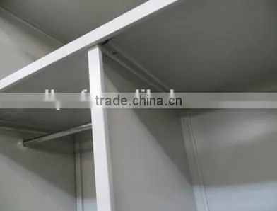 (DL-W1) Two Swing Door Steel Armario Cabinet With Combination Lock photo-4