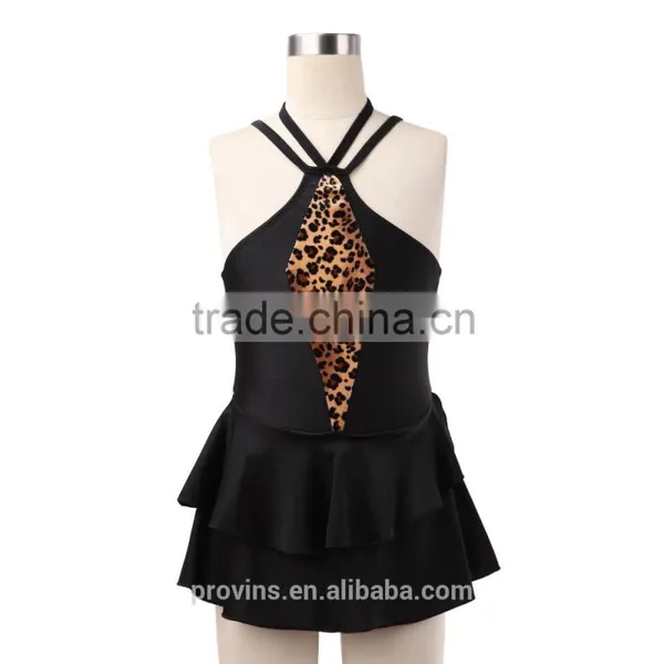 Shiny Lycra Ballroom Dresses for Children photo-5