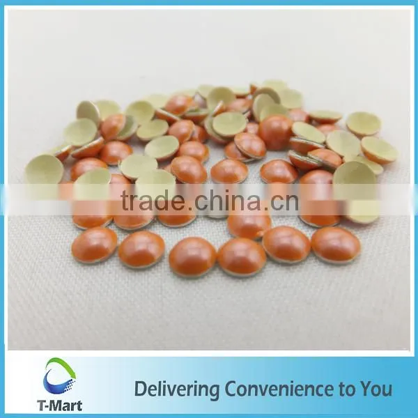 Milk Color Hot Fix Metal Rhinestuds photo-4