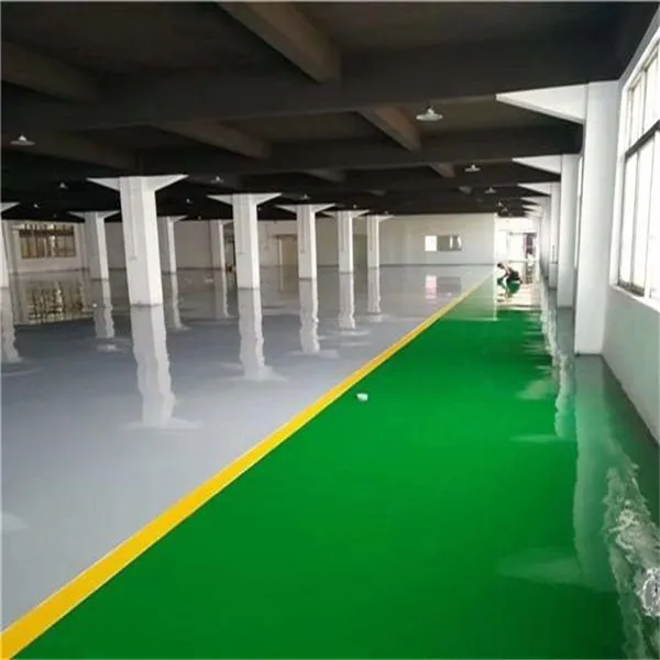 Waterborne Epoxy Floor Paint, Car Wash Shop, Epoxy Self Leveling, High Hardness and Good Toughness photo-3