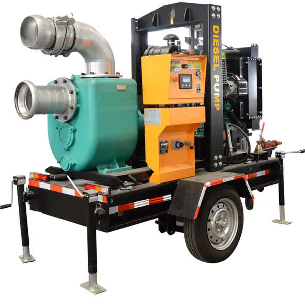 SPJ Series 6INCH Diesel Water Pump Sets Powered by Diesel Engine