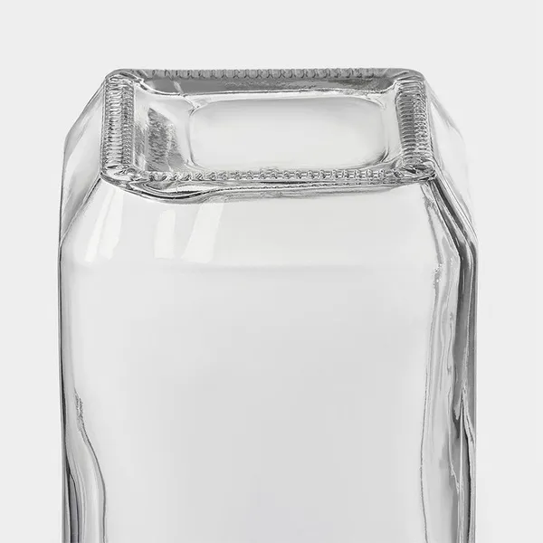 Glass Storage Jar With Lid, Universal for Kitchen/Home Use, Transparent & Practical, Super Hassle - Free for Fresh - Keeping and Storage photo-5