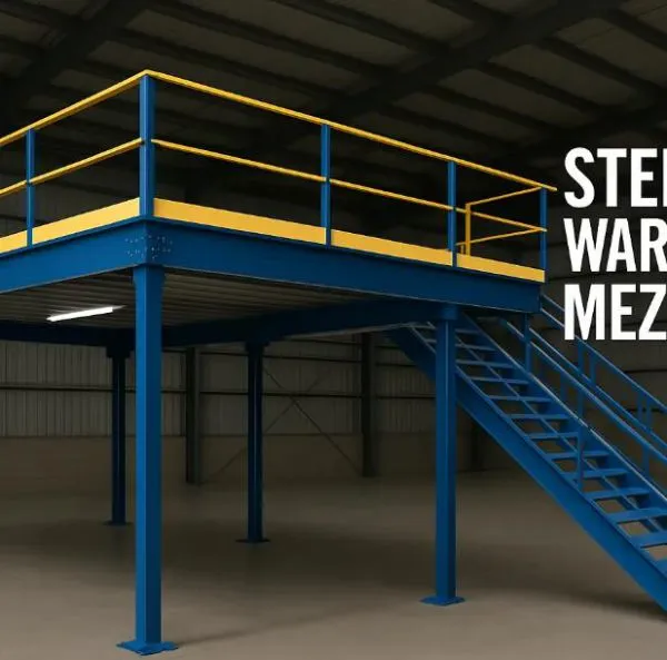 Steel Structure Warehouse Mezzanine Mazzanine Floor & Steel Platform Shelf Rack Products