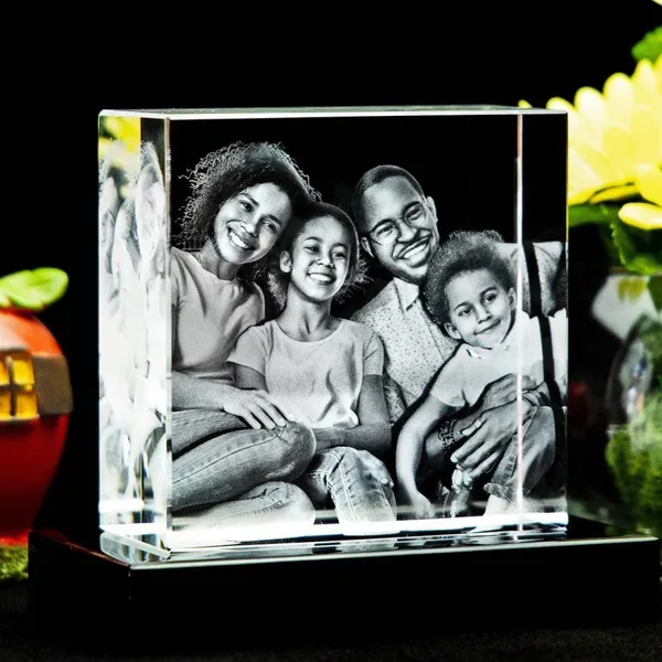 Holy Laser 3D CNC AI High-efficiency Internal Laser Engraving Machine, Suitable for Crystal Glass Acrylic and Trophies photo-5