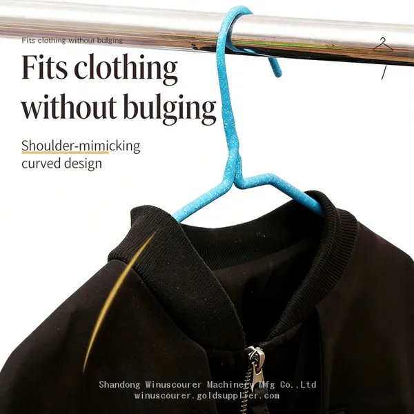 Ultra-thin Non-slip Metal Hangers Space Saving Anti-slip Metal Hangers photo-4