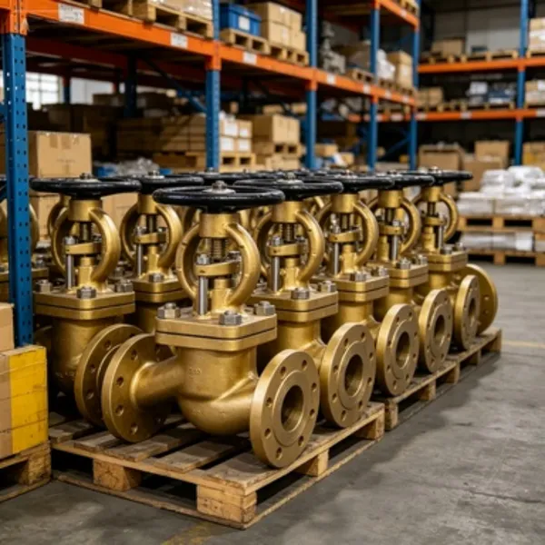 GB/T587 Certified Marine Bronze Flanged Stop Valve With Fire-Safe Design photo-2