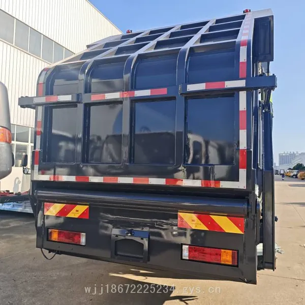 Shaanxi Automobile Delong M3000s 26-cubic-meter Compressed Garbage Truck With Four Axles in the Front and Eight Axles in the Rear, Large Dump Extrusion Truck photo-5