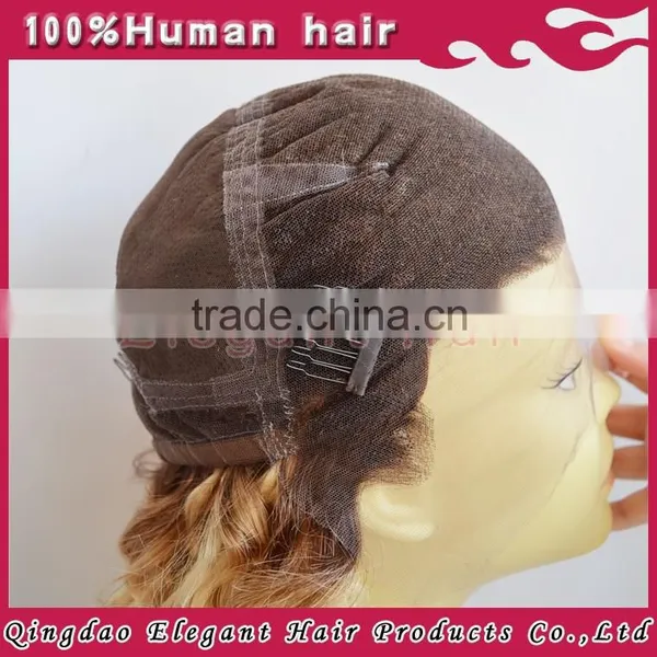 Heavy Density Ombre Kinky Wigs Full Lace Wig Remy Virgin Malaysian Kinky Curly Full Lace Wigs photo-5