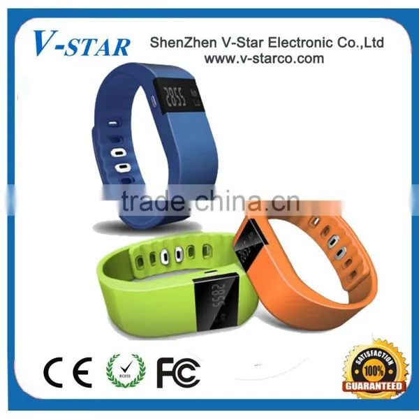 Smart Bracelet 2015 With Phone Calling, Bluetooth Smart Bracelet Watch With LED Display, Stainless Steel Custom Led Bracelet
