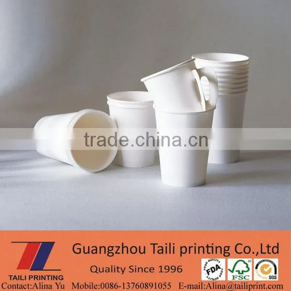 Newest Style pe Coated Paper Cup Blanks