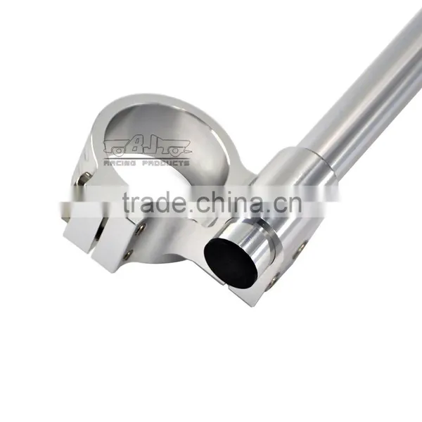 BJ-COHB-043B Wholesale 43mm CNC Billet Alloy Riser Scooter Clip On Handle Bar For Buell M2 Cyclone photo-4