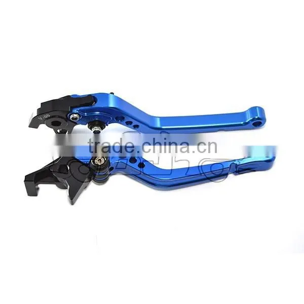 BJ-LS-003 Blue Cnc Motorcycle Adjustable Brake Lever for GSXR1000 GSXR600 photo-5