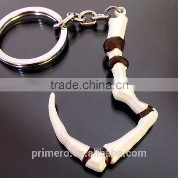 Hot Sale Game Defense Of The Ancients Dota2 Pudge Inscribed Dragonclaw Hook Keychains Keyring photo-6