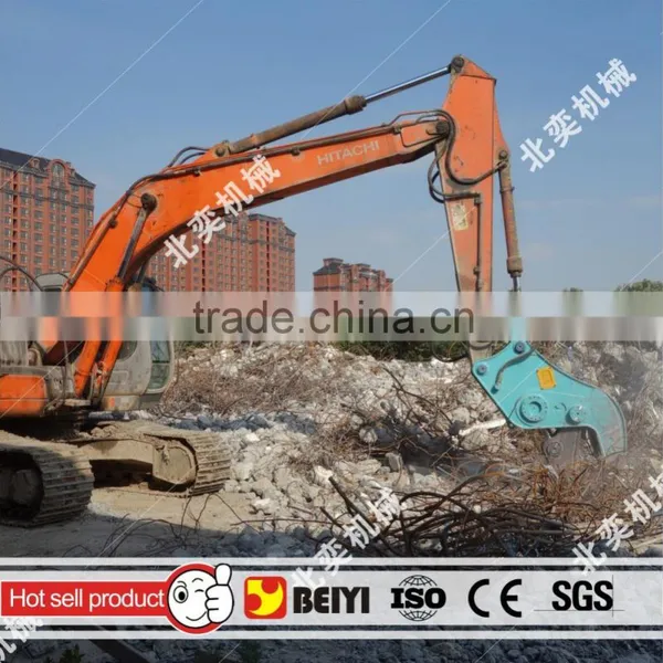 BEIYI Excavator Hydraulic Pulverizer Attachments Use for Demolition and Recycling photo-4