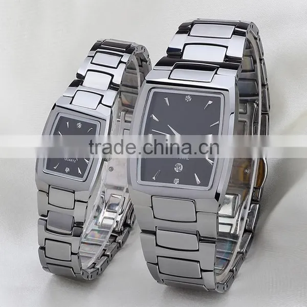 Elegance Tungsten Watch High Quality Sapphire Glass Watch Tungsten Band Watch photo-3