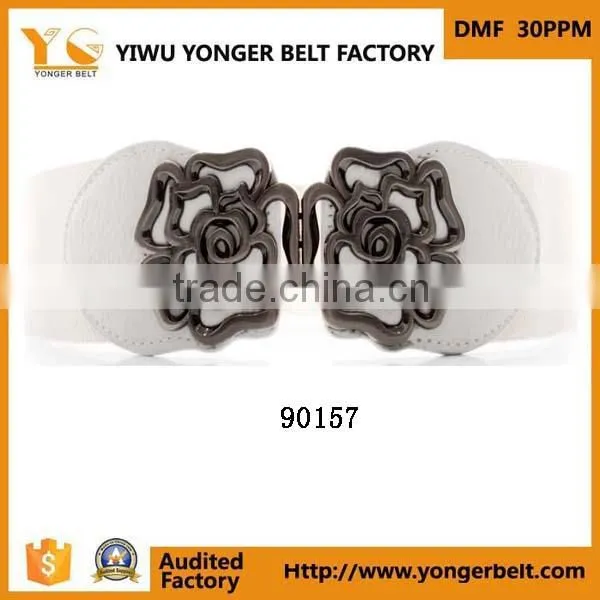 High Quality Fashion Beautiful Custom Wholesale Fancy Women Elastic Belt