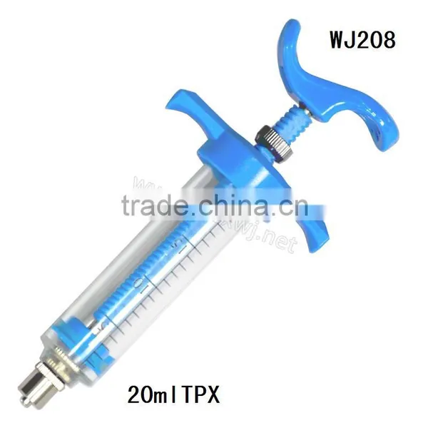 WJ208 Adjustable Plastic Steel Syringe photo-3