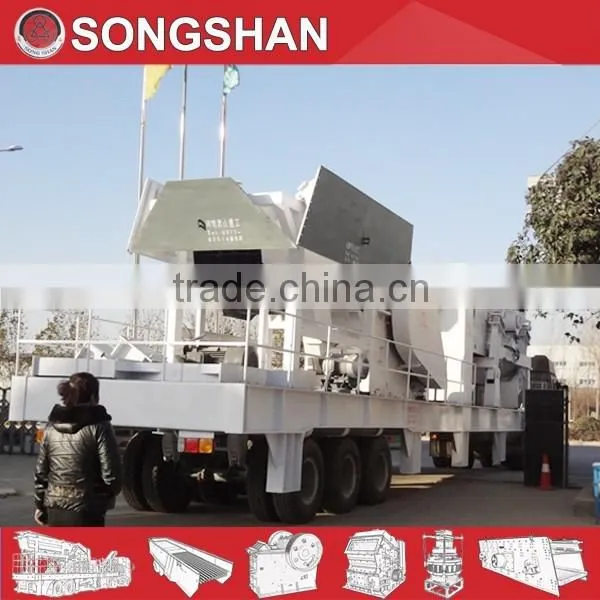 Movable Crusher , Tire Type Mobile Crusher Plant photo-4