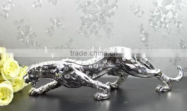 Resin Shell Leopard Sculpture Home Decor photo-4
