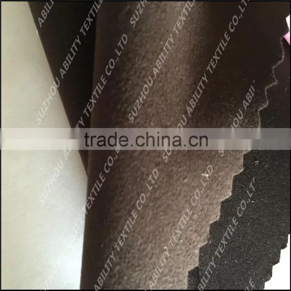 100 Polyester Microfiber Suede Dress Fabric photo-6