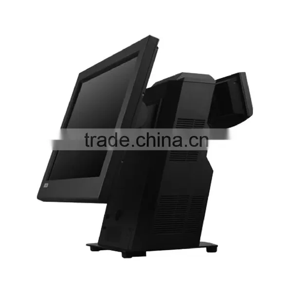 Bizsoft Chrismas Promotion BUSINPOS -C92 15" Touch Screen POS System With Customer VFD Display photo-4