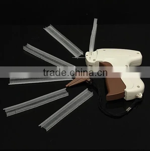 Brand New Clothes Garment Price Label Tagging Tag Gun+1000 Barbs Fastener White