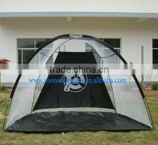 Portable Practice Golf Net Fiberglass Netting