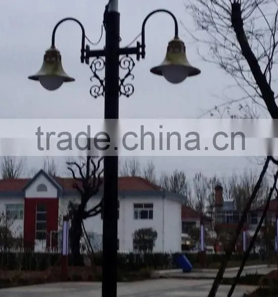 IP65 Good Design High Lumens 2* 10W LED Solar Garden Light photo-4