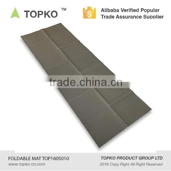 TOPKO Extra Long 72-Inch Best Travel Yoga Mat 24inch Foldable Yoga Mat