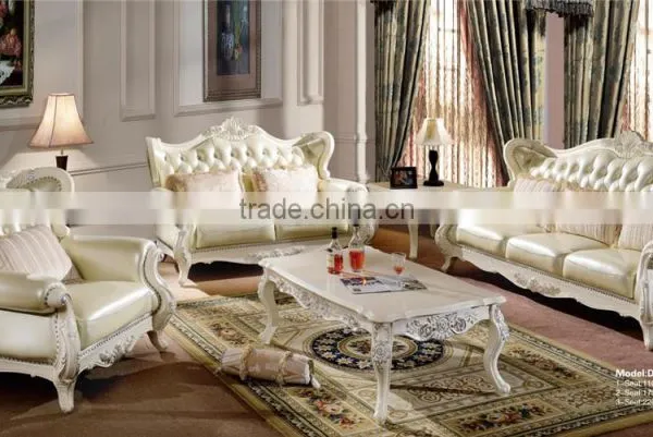 Antique Appearance Leather Living Room Sofa l Shaped Sofa Prices Italian Style Sofa Set Living Room Furniture photo-6