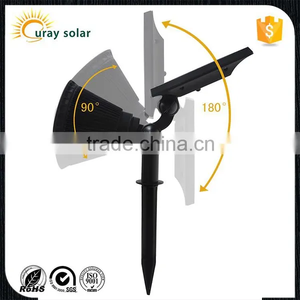 High Lumen Wholesale 4pcs Leds Solar Garden Spotlights for Park, Garden, Yard Quality Choice