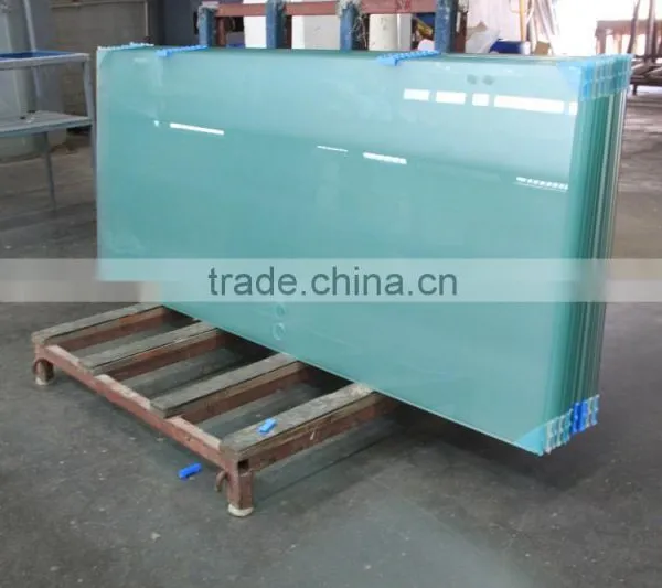 Hight Quality Frosted Tempered Glass Interior Doors With EN12150 Certification