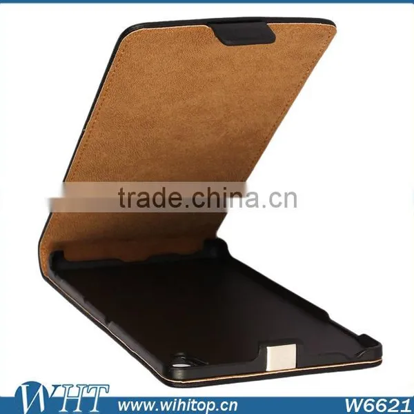 Fancy Cell Phone Case Magnetic PU Leather Vertical Flip Case for Sony Xperia Z4 photo-2