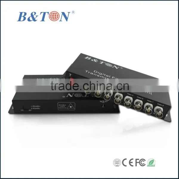 8-ch Optic Fiber Digital to Analog Converter CATV photo-2