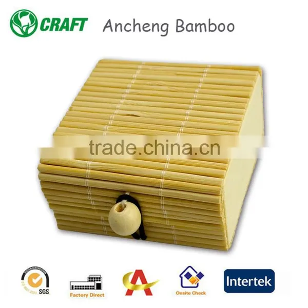 Bamboo Gift Box Packaging Box for Jewelry for Sale photo-5