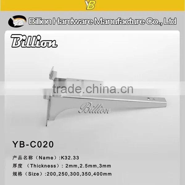 Metal Slatwall Glass Bracket Corner Glass Bracket photo-3