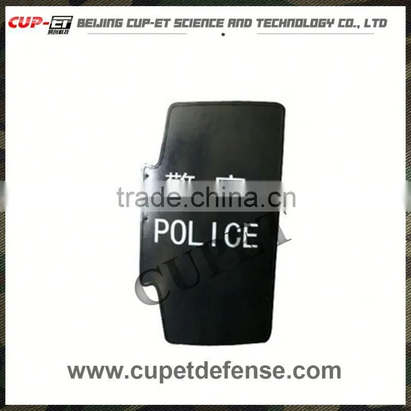 Hand Hold Wheeled Radio Tactical Nij iv Handheld Bulletproof Shield Handset for Promotion photo-3