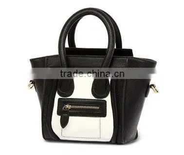 Popular Western Style Ladies PU Leather Bags Handbag OEM Women's Tote Hand Bag Wholesale photo-2