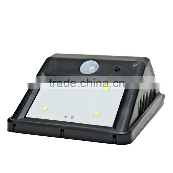 BT-4695 4 SMD LED Motion Sensor Solar Wall Light photo-3